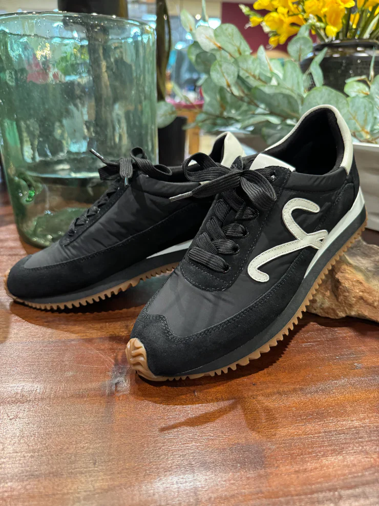 WOMEN'S VANELI QUEEN SNEAKER | BLACK NIVAL SUEDE - Image 2