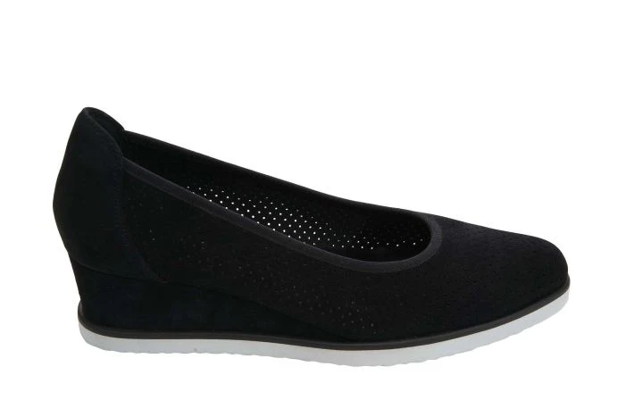 WOMEN'S VANELI DALIAN | BLACK PERF SUEDE