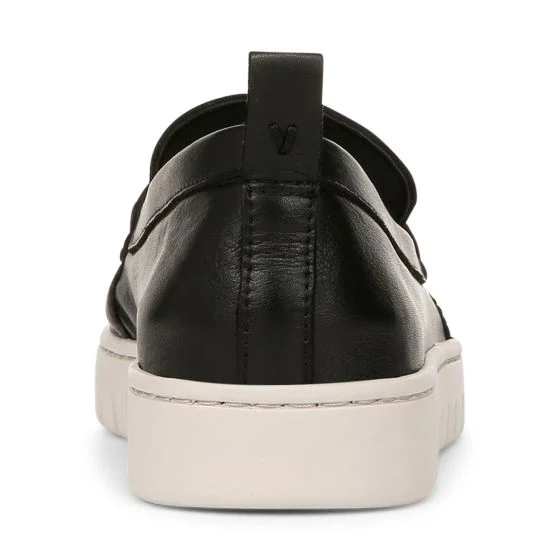 WOMEN'S VIONIC UPTOWN LEATHER LOAFER | BLACK LEATHER - Image 7