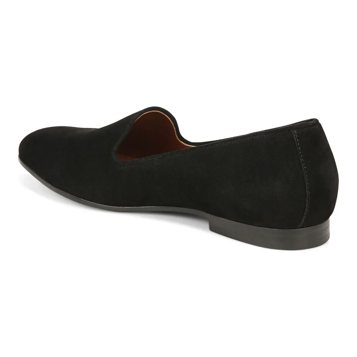 WOMEN'S VIONIC WILLA FLAT | BLACK SUEDE - Image 4