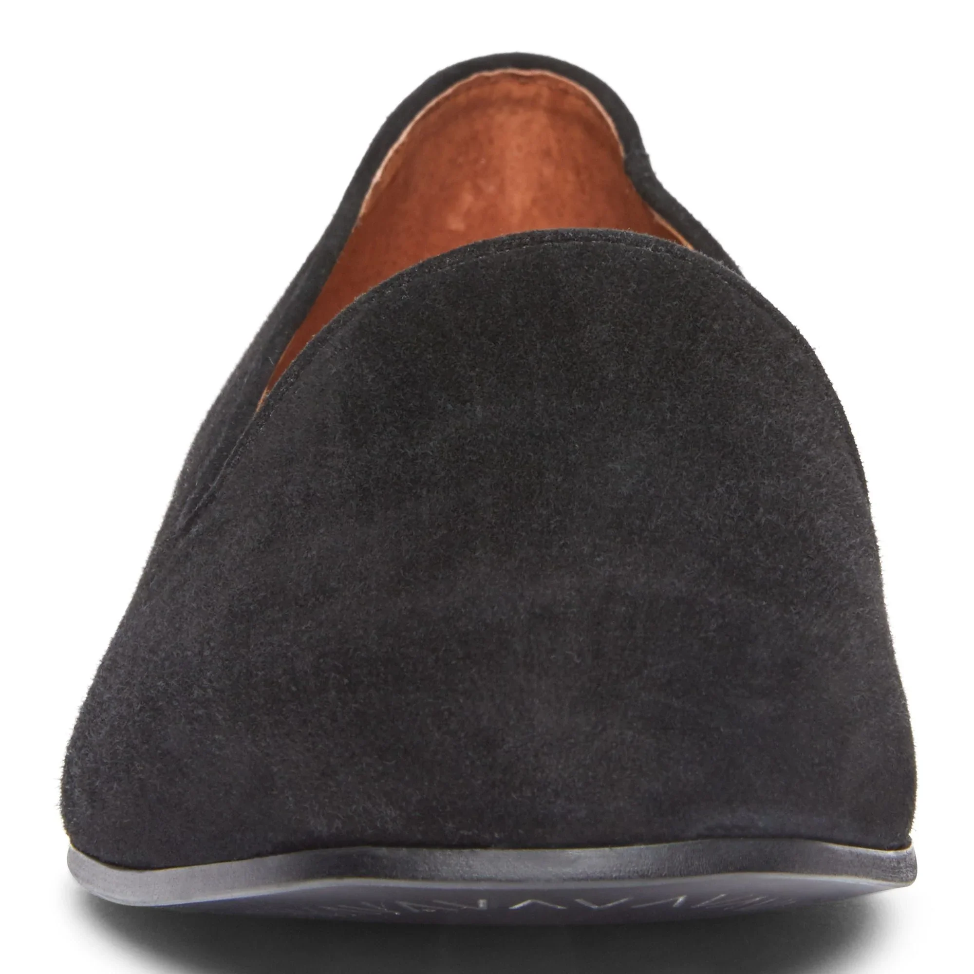 WOMEN'S VIONIC WILLA FLAT | BLACK SUEDE - Image 5