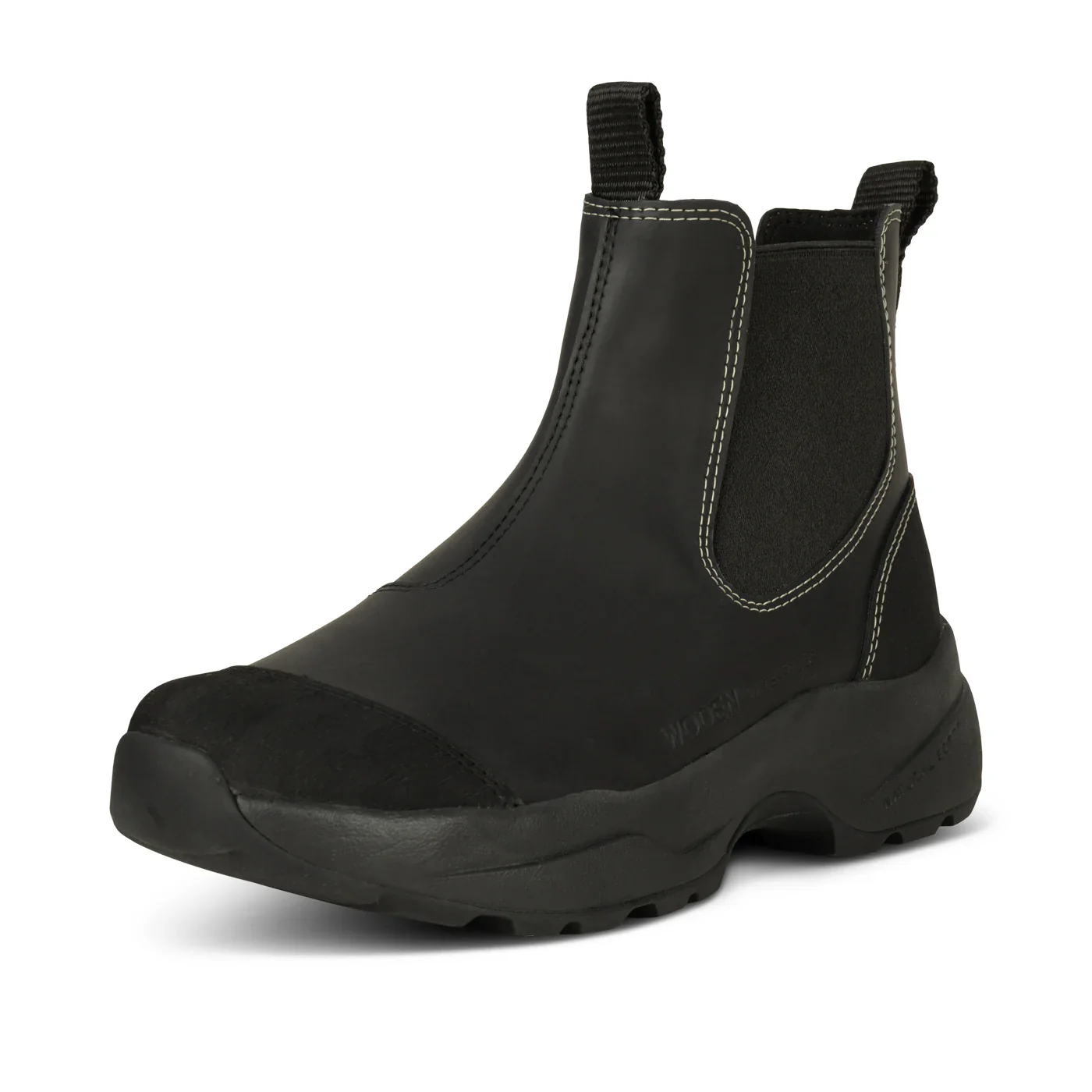 WOMEN'S WODEN SIRI WATERPROOF BOOT | BLACK | BLACK - Image 3