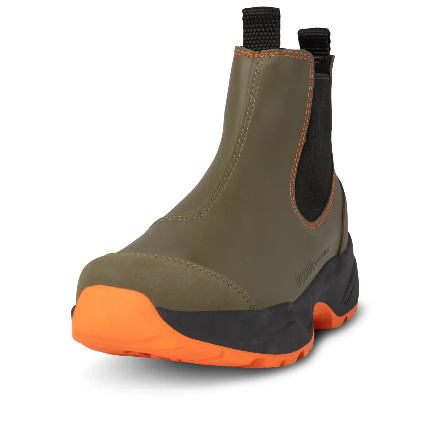 WOMEN'S WODEN SIRI WATERPROOF BOOT | DARK OLIVE - Image 3