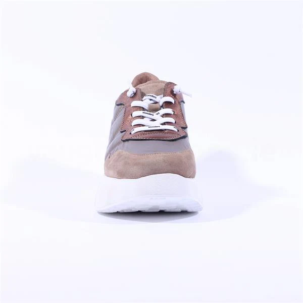 WOMEN'S WONDERS ROMA SNEAKER | TREND TAUPE / NYLON CHAMPAGNE - Image 6