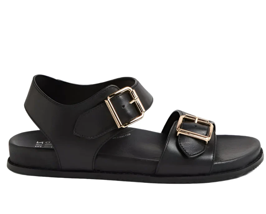 WOMEN'S ZIERA HASTICE | BLACK LEATHER