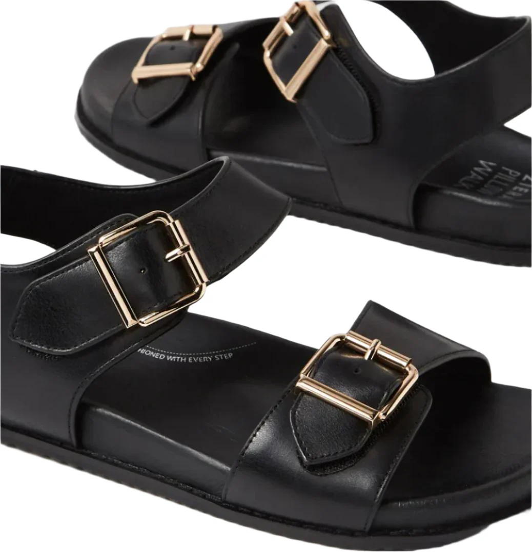 WOMEN'S ZIERA HASTICE | BLACK LEATHER - Image 3