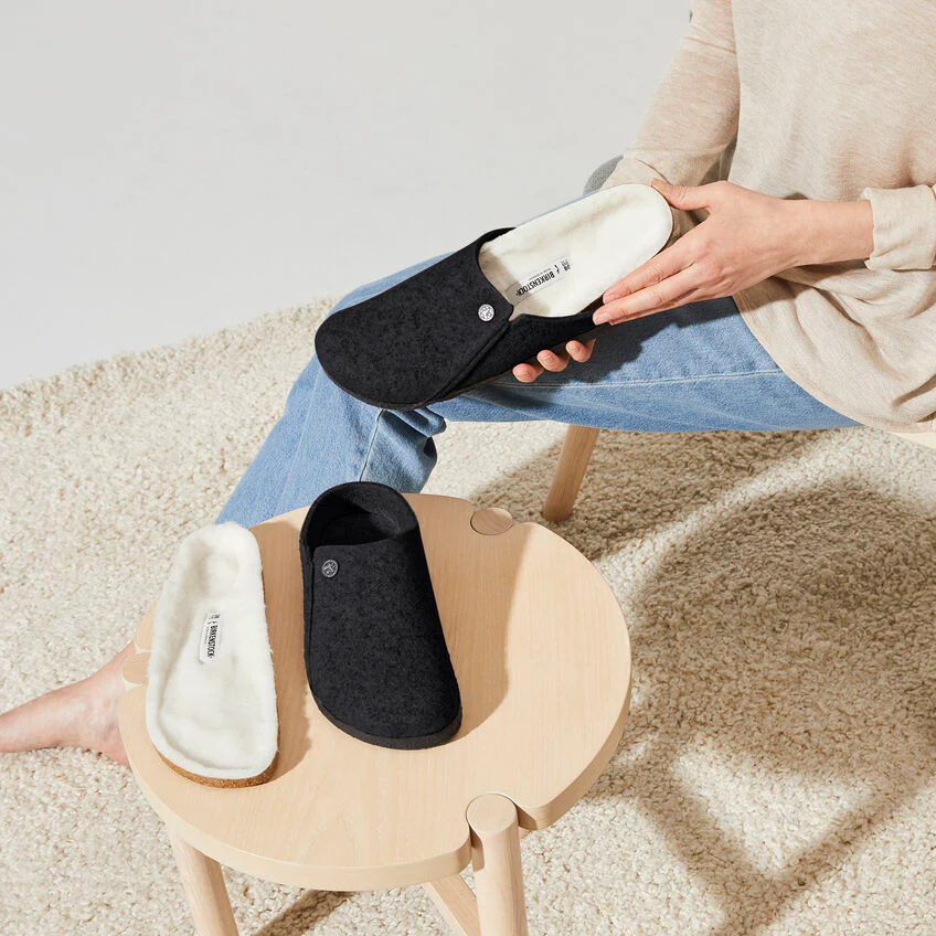 UNISEX BIRKENSTOCK ZERMATT RIVET SHEARLING | ANTHRACITE - Image 6